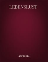 Lebenslust SATB choral sheet music cover